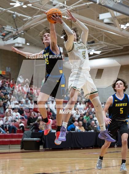 Thumbnail 1 in SkyView Academy vs. Highland (CHSAA 3A Great 8) photogallery.