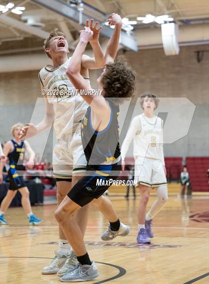 Thumbnail 2 in SkyView Academy vs. Highland (CHSAA 3A Great 8) photogallery.