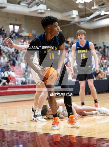 Thumbnail 3 in SkyView Academy vs. Highland (CHSAA 3A Great 8) photogallery.