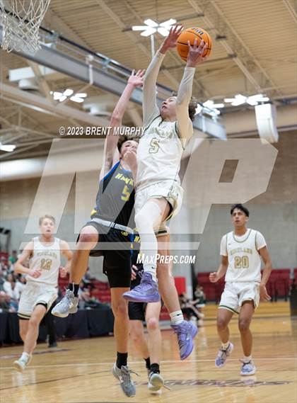 Thumbnail 2 in SkyView Academy vs. Highland (CHSAA 3A Great 8) photogallery.