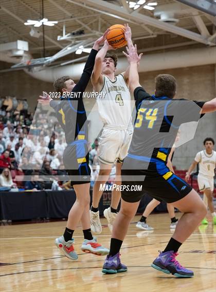 Thumbnail 2 in SkyView Academy vs. Highland (CHSAA 3A Great 8) photogallery.