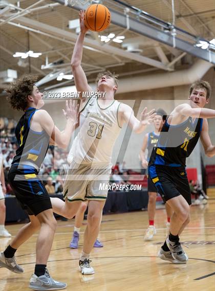 Thumbnail 1 in SkyView Academy vs. Highland (CHSAA 3A Great 8) photogallery.