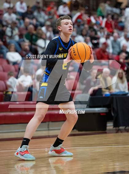 Thumbnail 1 in SkyView Academy vs. Highland (CHSAA 3A Great 8) photogallery.