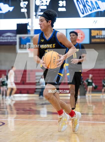 Thumbnail 3 in SkyView Academy vs. Highland (CHSAA 3A Great 8) photogallery.