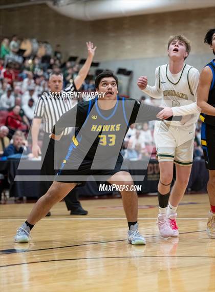 Thumbnail 2 in SkyView Academy vs. Highland (CHSAA 3A Great 8) photogallery.