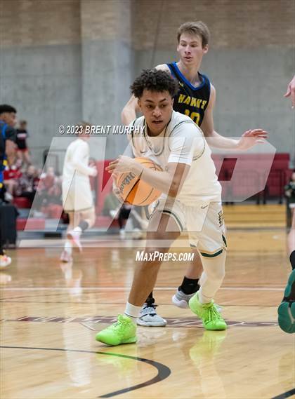 Thumbnail 2 in SkyView Academy vs. Highland (CHSAA 3A Great 8) photogallery.