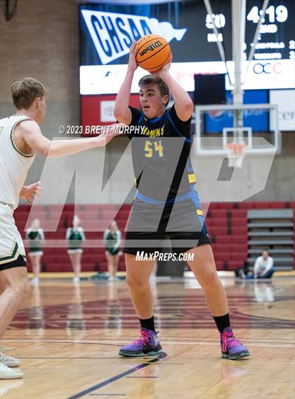 Thumbnail 3 in SkyView Academy vs. Highland (CHSAA 3A Great 8) photogallery.