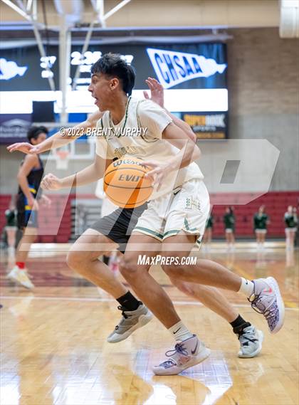 Thumbnail 2 in SkyView Academy vs. Highland (CHSAA 3A Great 8) photogallery.
