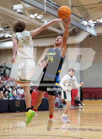 Thumbnail 2 in SkyView Academy vs. Highland (CHSAA 3A Great 8) photogallery.