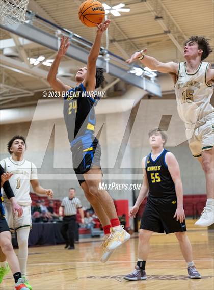 Thumbnail 1 in SkyView Academy vs. Highland (CHSAA 3A Great 8) photogallery.