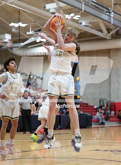 Thumbnail 2 in SkyView Academy vs. Highland (CHSAA 3A Great 8) photogallery.