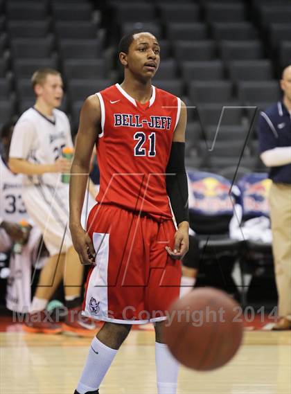 Thumbnail 2 in Bellarmine-Jefferson vs. San Gabriel Academy (Staples Center) photogallery.