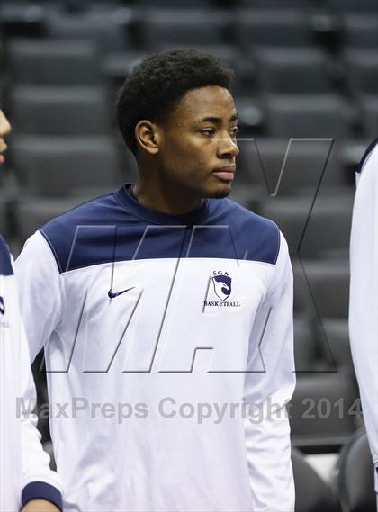 Thumbnail 1 in Bellarmine-Jefferson vs. San Gabriel Academy (Staples Center) photogallery.