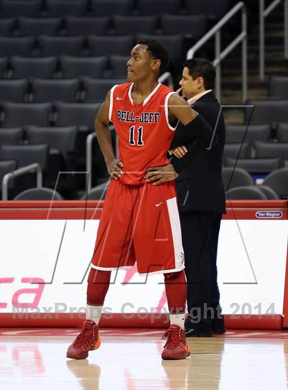 Thumbnail 1 in Bellarmine-Jefferson vs. San Gabriel Academy (Staples Center) photogallery.