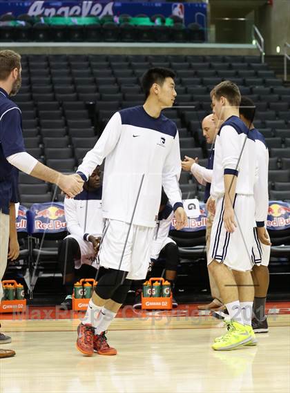 Thumbnail 2 in Bellarmine-Jefferson vs. San Gabriel Academy (Staples Center) photogallery.