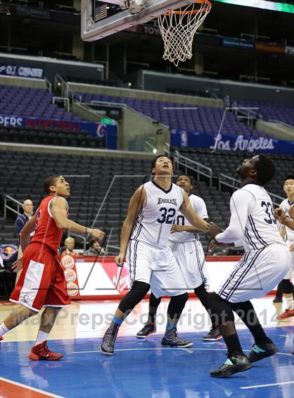 Thumbnail 1 in Bellarmine-Jefferson vs. San Gabriel Academy (Staples Center) photogallery.