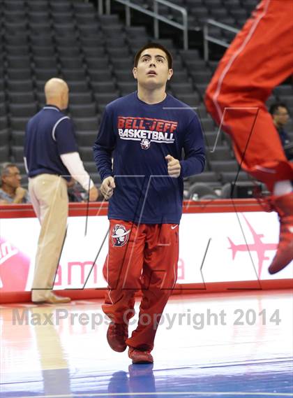 Thumbnail 2 in Bellarmine-Jefferson vs. San Gabriel Academy (Staples Center) photogallery.