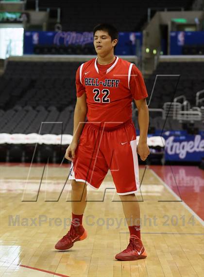 Thumbnail 1 in Bellarmine-Jefferson vs. San Gabriel Academy (Staples Center) photogallery.