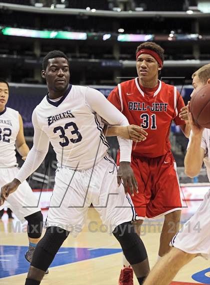 Thumbnail 1 in Bellarmine-Jefferson vs. San Gabriel Academy (Staples Center) photogallery.