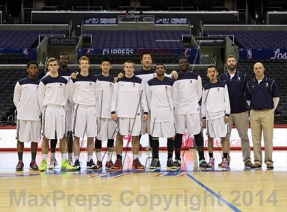 Thumbnail 3 in Bellarmine-Jefferson vs. San Gabriel Academy (Staples Center) photogallery.