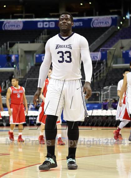 Thumbnail 1 in Bellarmine-Jefferson vs. San Gabriel Academy (Staples Center) photogallery.