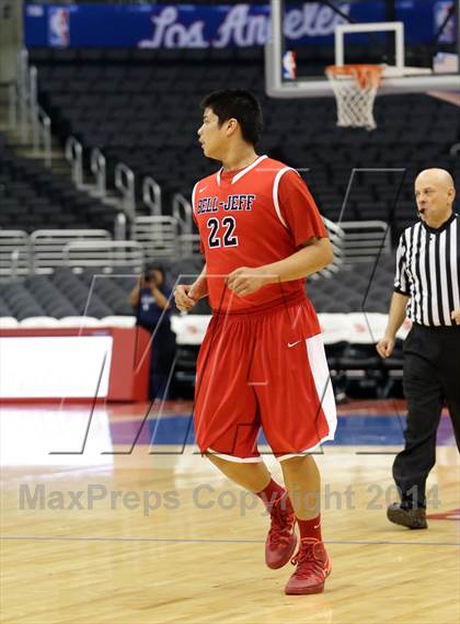Thumbnail 3 in Bellarmine-Jefferson vs. San Gabriel Academy (Staples Center) photogallery.