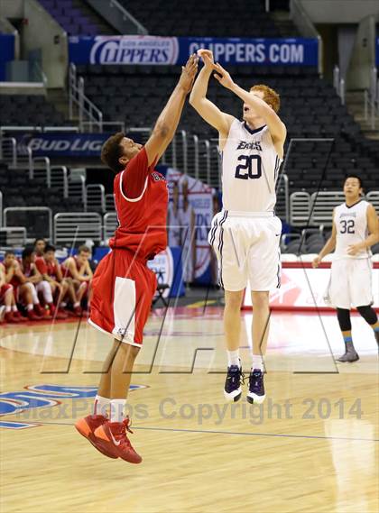 Thumbnail 1 in Bellarmine-Jefferson vs. San Gabriel Academy (Staples Center) photogallery.