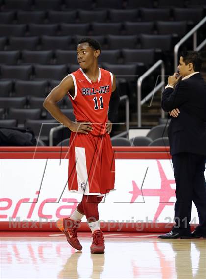 Thumbnail 3 in Bellarmine-Jefferson vs. San Gabriel Academy (Staples Center) photogallery.