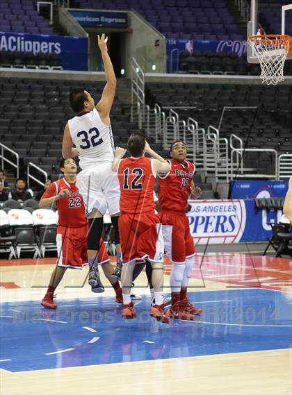 Thumbnail 1 in Bellarmine-Jefferson vs. San Gabriel Academy (Staples Center) photogallery.