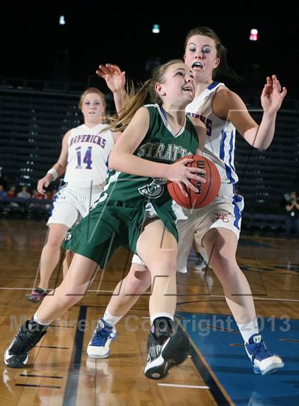 Thumbnail 3 in Norwood vs. Stratton (CHSAA 1A Great 8) photogallery.
