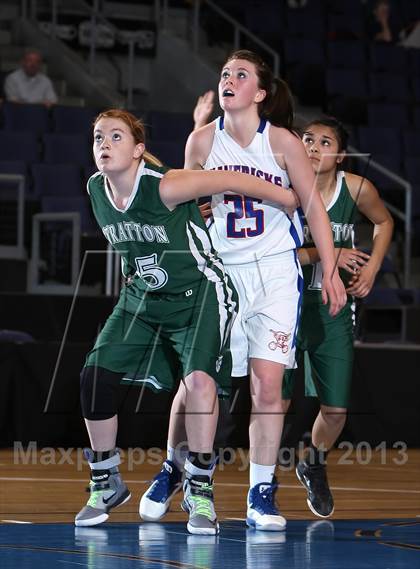 Thumbnail 2 in Norwood vs. Stratton (CHSAA 1A Great 8) photogallery.