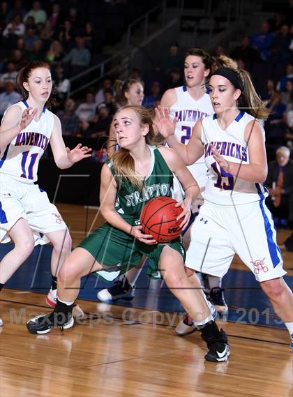 Thumbnail 1 in Norwood vs. Stratton (CHSAA 1A Great 8) photogallery.