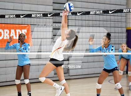 Thumbnail 3 in Cathedral Catholic vs. Marymount (Durango Fall Classic) photogallery.