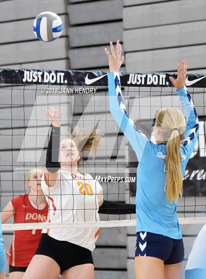 Thumbnail 1 in Cathedral Catholic vs. Marymount (Durango Fall Classic) photogallery.