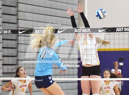 Thumbnail 1 in Cathedral Catholic vs. Marymount (Durango Fall Classic) photogallery.