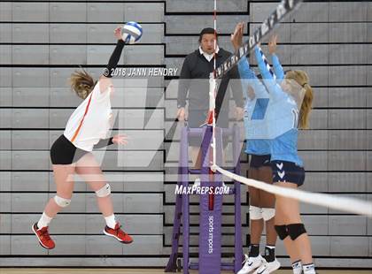 Thumbnail 2 in Cathedral Catholic vs. Marymount (Durango Fall Classic) photogallery.