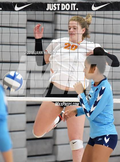Thumbnail 2 in Cathedral Catholic vs. Marymount (Durango Fall Classic) photogallery.