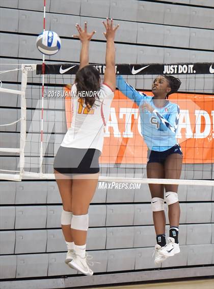 Thumbnail 1 in Cathedral Catholic vs. Marymount (Durango Fall Classic) photogallery.