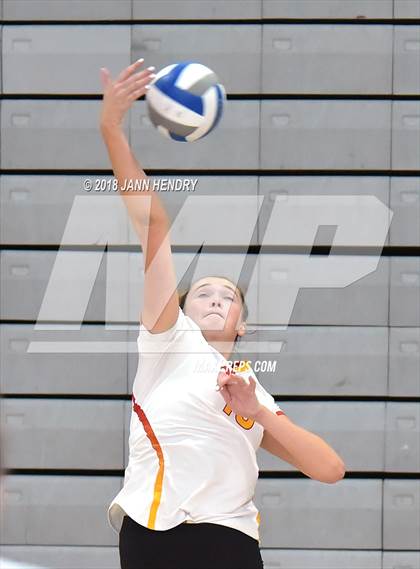 Thumbnail 3 in Cathedral Catholic vs. Marymount (Durango Fall Classic) photogallery.