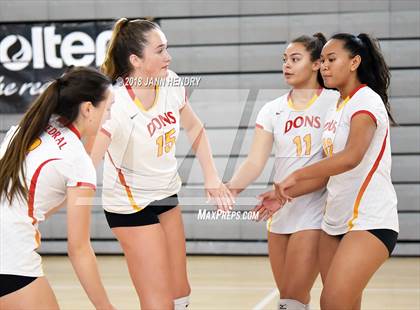Thumbnail 2 in Cathedral Catholic vs. Marymount (Durango Fall Classic) photogallery.