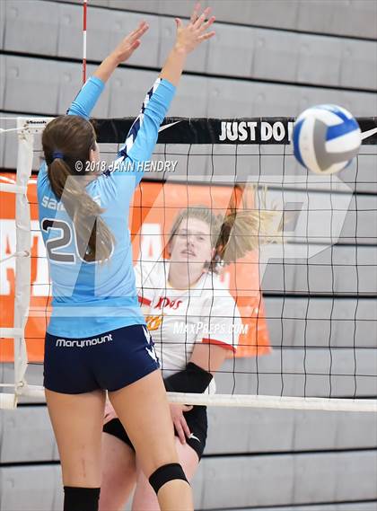 Thumbnail 1 in Cathedral Catholic vs. Marymount (Durango Fall Classic) photogallery.