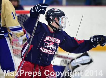 Thumbnail 2 in New Fairfield/Immaculate vs. Newtown (SCC-SWC D3 Final) photogallery.