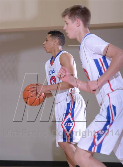 Thumbnail 1 in Downey vs. Anchorage Christian (MaxPreps Holiday Classic) photogallery.