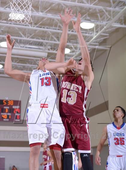 Thumbnail 3 in Downey vs. Anchorage Christian (MaxPreps Holiday Classic) photogallery.