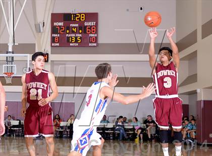 Thumbnail 1 in Downey vs. Anchorage Christian (MaxPreps Holiday Classic) photogallery.