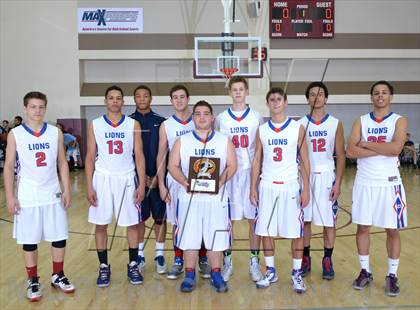 Thumbnail 3 in Downey vs. Anchorage Christian (MaxPreps Holiday Classic) photogallery.