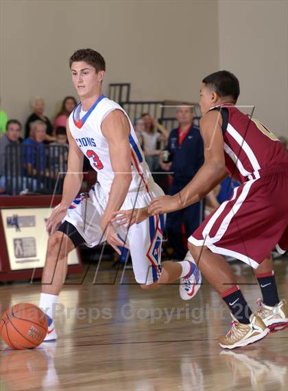 Thumbnail 3 in Downey vs. Anchorage Christian (MaxPreps Holiday Classic) photogallery.