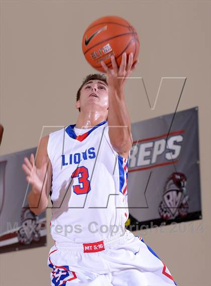 Thumbnail 1 in Downey vs. Anchorage Christian (MaxPreps Holiday Classic) photogallery.