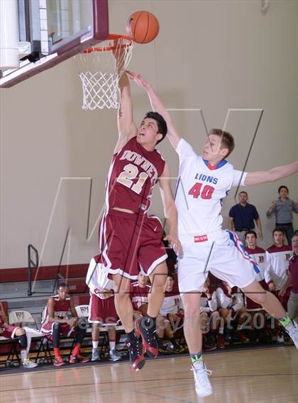 Thumbnail 1 in Downey vs. Anchorage Christian (MaxPreps Holiday Classic) photogallery.