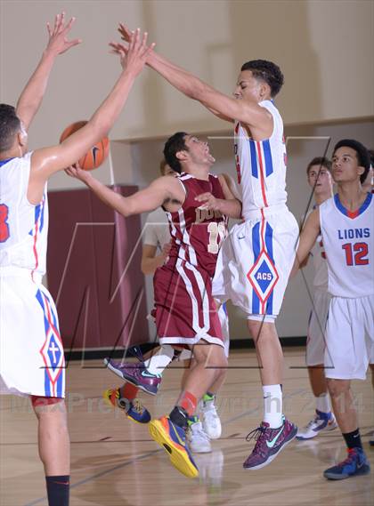 Thumbnail 3 in Downey vs. Anchorage Christian (MaxPreps Holiday Classic) photogallery.